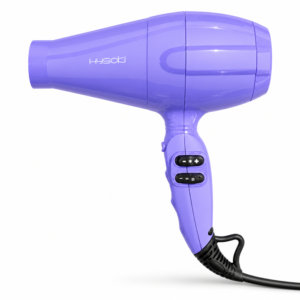 Secador Hysoki 2000 violeta de 2000 W, vista lateral
