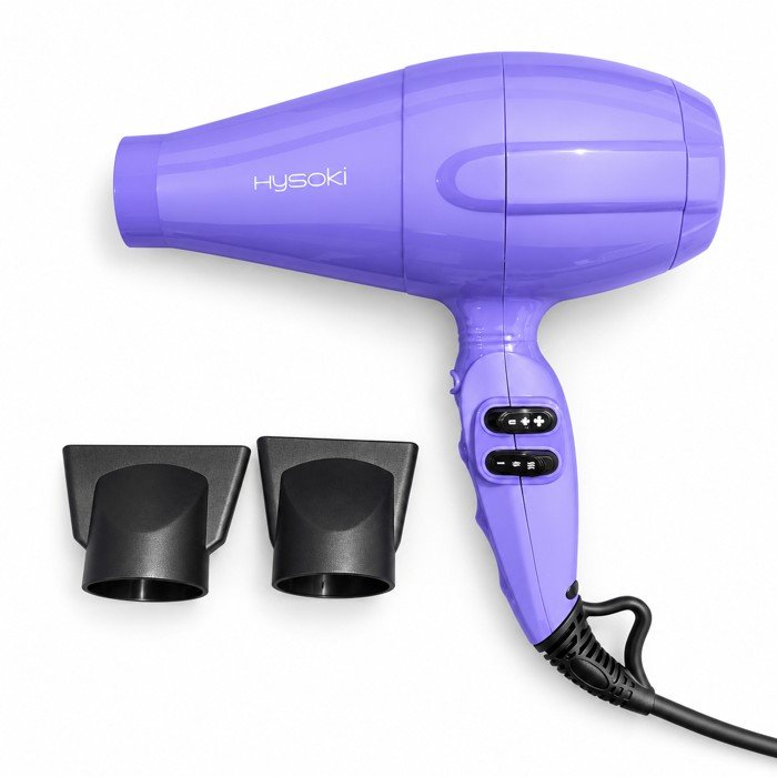 Hysoki 2000 violeta con las dos boquillas concentradoras incluidas