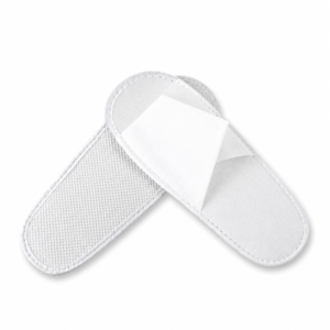 Chanclas desechables abiertas con suela de goma · 10 pares