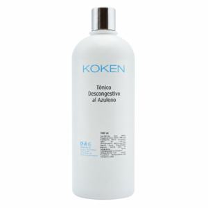 Tónico facial al azuleno Koken 1000 ml, imagen ilustrativa del envase