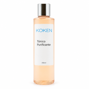 Tónico purificante Koken 250 ml, vista frontal sobre fondo blanco