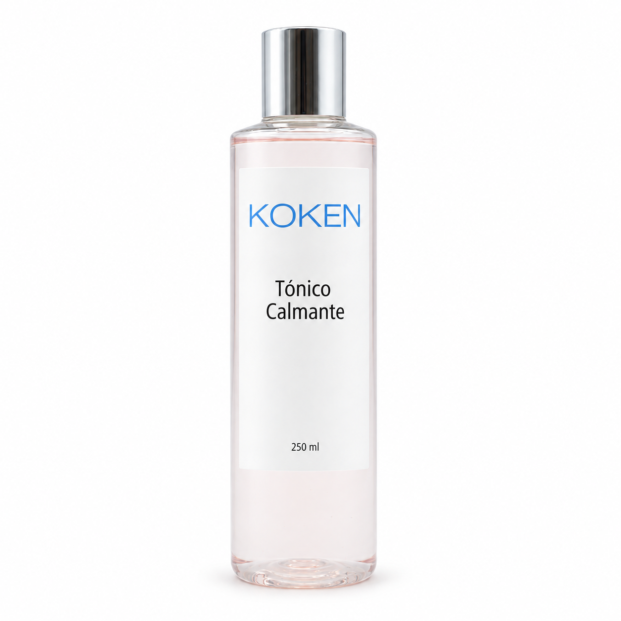 Tónico calmante Koken 250 ml, vista frontal sobre fondo blanco